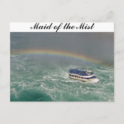 Carte Postale Maid of the Mist (Devant)