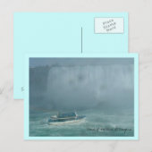 Carte Postale Maid Of The Mist À Niagara (Devant / Derrière)