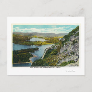 Carte Postale Maiden Cliff Vue du lac Megunticook