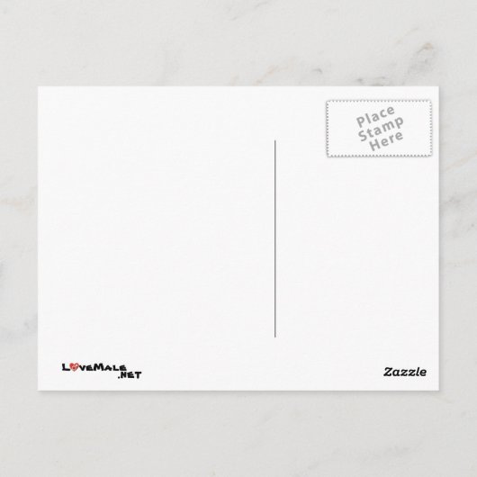 Carte Postale maillage (Dos)