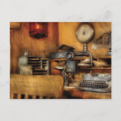 Carte Postale Mailman - Au bureau (Devant)