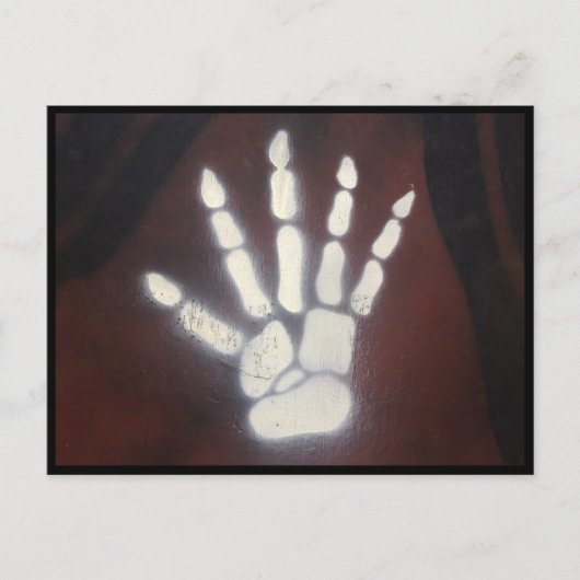 Carte Postale main (Devant)