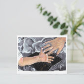 Carte postale Main (Debout devant)