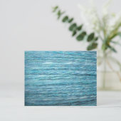 Carte Postale main bleue (Debout devant)