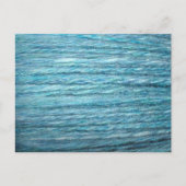 Carte Postale main bleue (Devant)