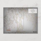 Carte Postale Main de Hamsa feat : Arbre de vie (Dos)