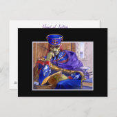 Carte Postale Main de justice (Devant / Derrière)