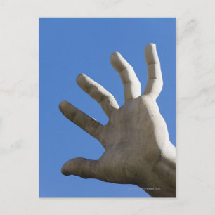 Carte Postale main de la statue sur Fontana dei Quattro Fuimi,