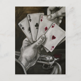 Carte Postale Main de l'homme mort