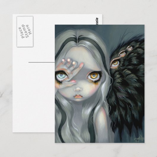 Carte postale "Main Divine" (Devant / Derrière)