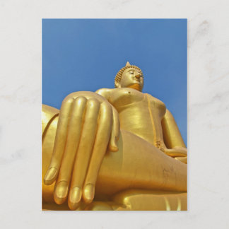 Carte Postale Main d'or