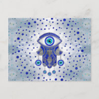Main Hamsa - Main de Fatima Lapis Lazuli et Argent
