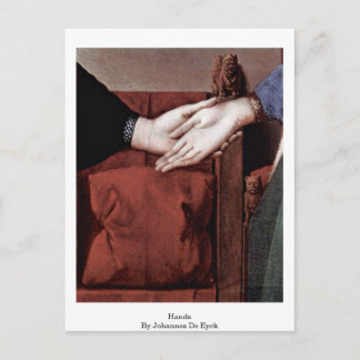 Carte Postale Main, Par Johannes De Eyck