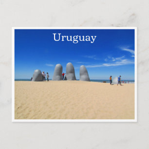 Carte Postale main punta