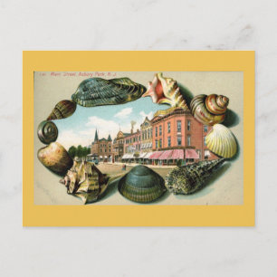 Carte Postale Main St, Asbury Park, New Jersey Vintage
