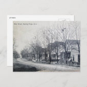 Carte Postale Main St, Basking Ridge, NJ Vintage (Devant / Derrière)