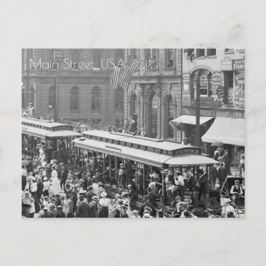 Carte Postale Main St., Buffalo, N.Y. (Devant)