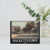 Carte Postale Main St. Hackettstown NJ Vintage (Debout devant)