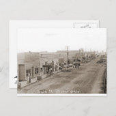 Carte Postale Main St. Picher Oklahoma vers 1920 (Devant / Derrière)