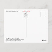 Carte Postale Main Street, Marshalltown, Iowa (Dos)