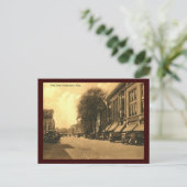 Carte Postale Main Street, Northampton, Massachusetts Vintage (Debout devant)