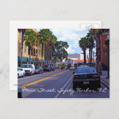 Carte Postale Main Street, Port de Sécurité (Devant / Derrière)