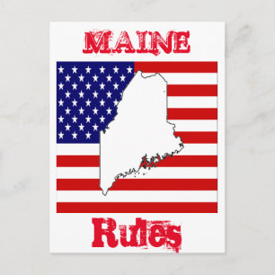 CARTE POSTALE MAINE