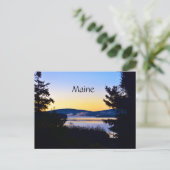 Carte postale Maine (Debout devant)