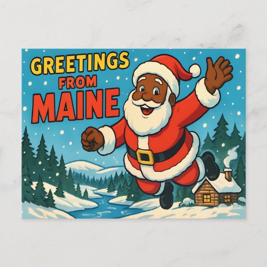 Carte postale MAINE (Devant)