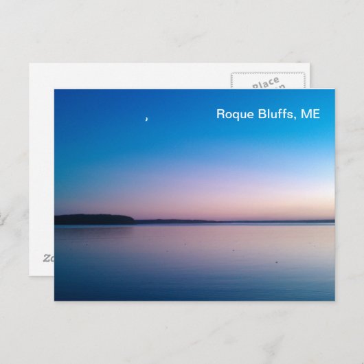 Carte postale Maine (Devant / Derrière)