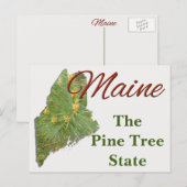 Carte postale - MAINE (Devant / Derrière)