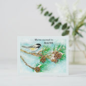 Carte Postale Maine (Debout devant)