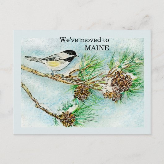 Carte Postale Maine (Devant)