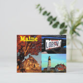 Carte postale Maine (Debout devant)