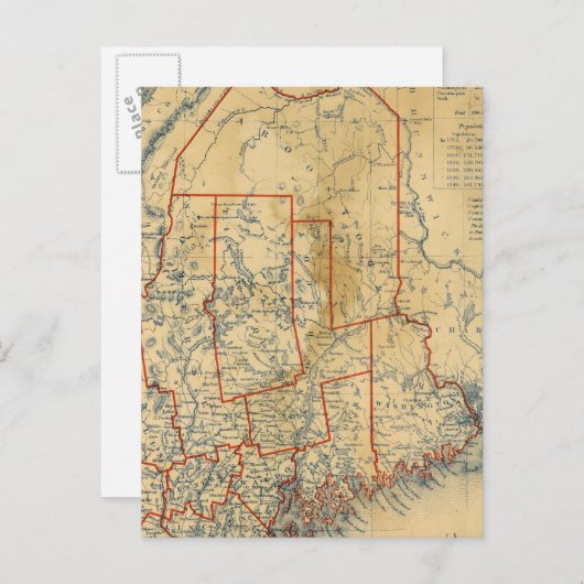 Carte Postale Maine 18 (Devant / Derrière)