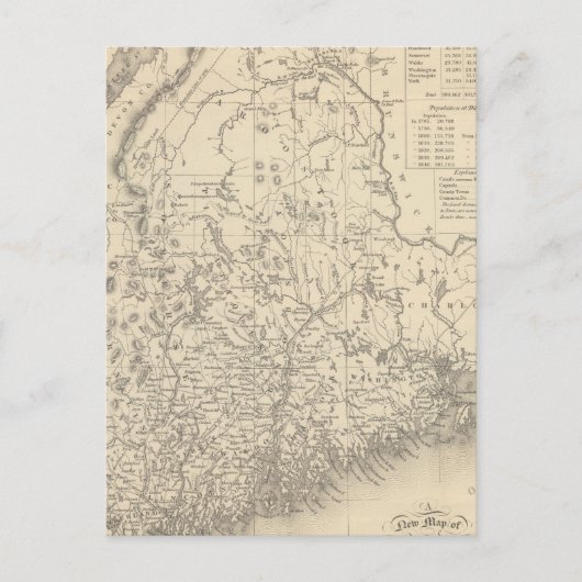 Carte Postale Maine 4 (Devant)