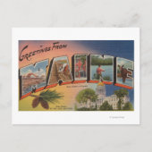 Carte Postale Maine (Capitale/Fleur d'État) (Devant)