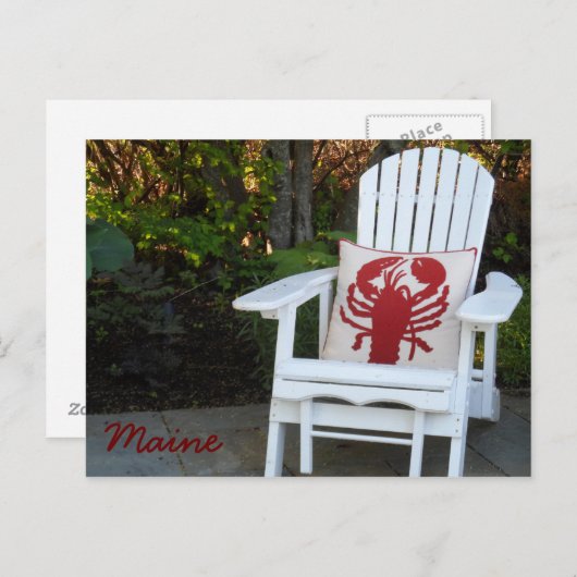 Carte Postale Maine Summer (Devant / Derrière)