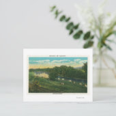 Carte Postale MaineVue des vaches à la maison (Debout devant)