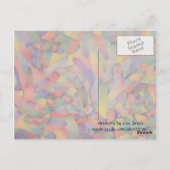 Carte postale mains (Dos)