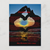 Carte Postale Mains (Devant)