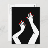 Carte Postale Mains (Devant / Derrière)