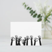 Carte Postale Mains (Debout devant)
