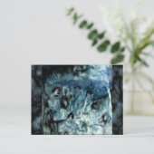 Carte Postale Mains bleues (Debout devant)