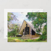 Carte Postale Mains de prière (Devant / Derrière)