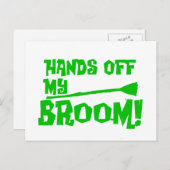 Carte Postale Mains Hors Ma Salle De Bain (Devant / Derrière)