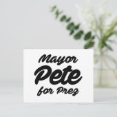 Carte Postale Maire Pete pour Prez (Debout devant)