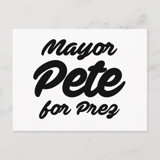 Carte Postale Maire Pete pour Prez (Devant)