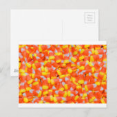 Carte Postale maïs-bonbon halloween (Devant / Derrière)