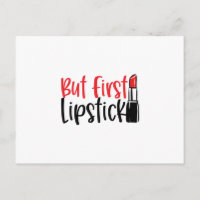 Mais d'abord le rouge à lèvres- Maquillage cool